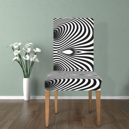 Vortex Print Design LKS303 Dining Chair Slipcover