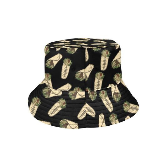 Burrito Print Design LKS303 Unisex Bucket Hat