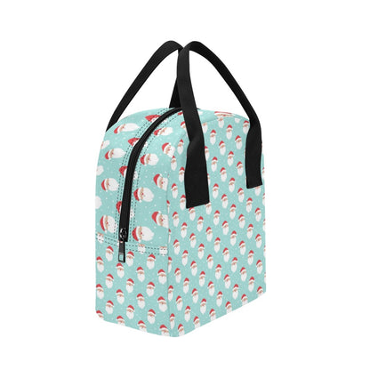 Santa Print Design LKS308 Insulated Lunch Bag