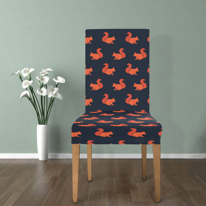 Squirrel Print Design LKS306 Dining Chair Slipcover