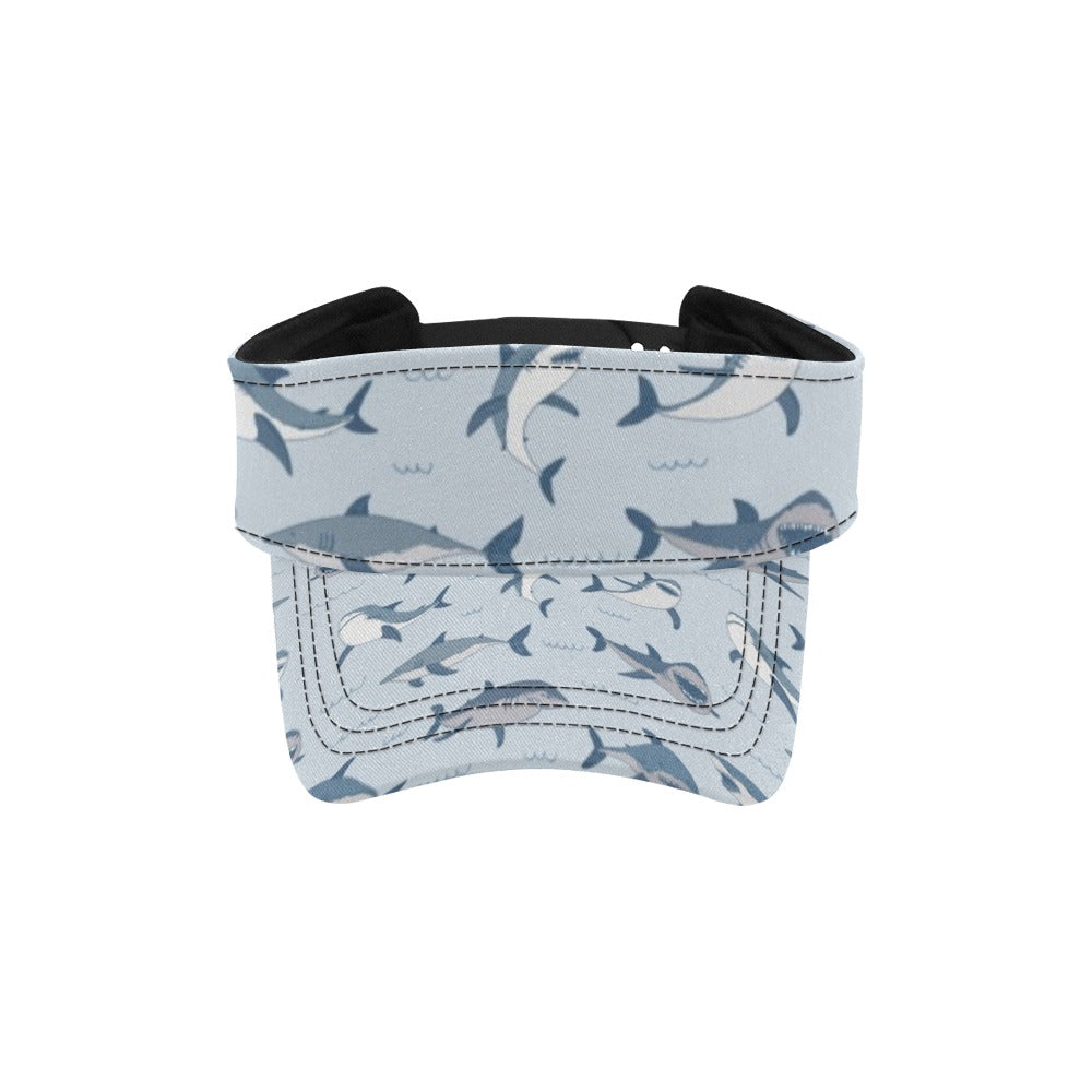 Shark Print Design LKS304 Unisex Sun Visor
