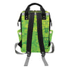 Geometric Print Design LKS402 Diaper Bag Backpack