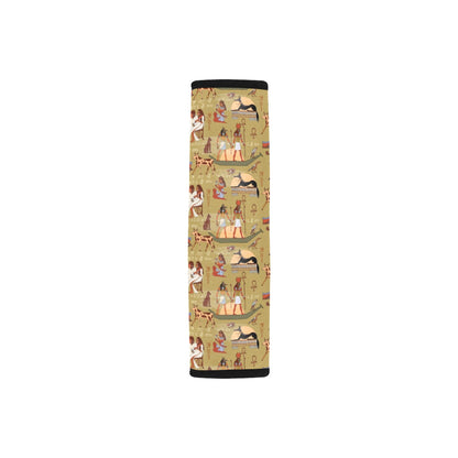 Ancient Greek Classic Pattern Design LKS305 Car Seat Belt Cover