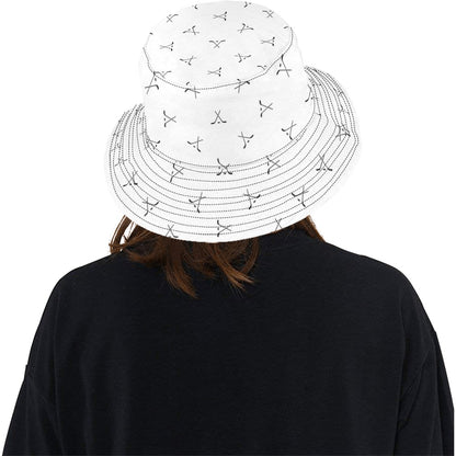 Hockey Print Design LKS304 Unisex Bucket Hat