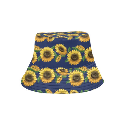Sunflower Print Design LKS307 Unisex Bucket Hat