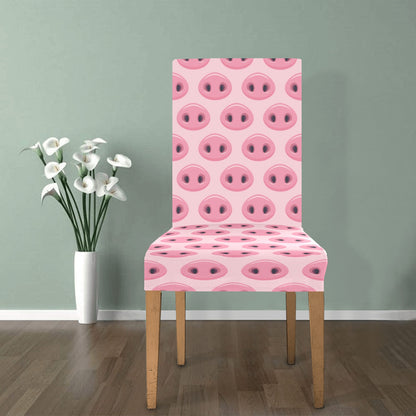 Pig Print Design LKS401 Dining Chair Slipcover