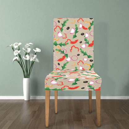 Salad Print Design LKS303 Dining Chair Slipcover