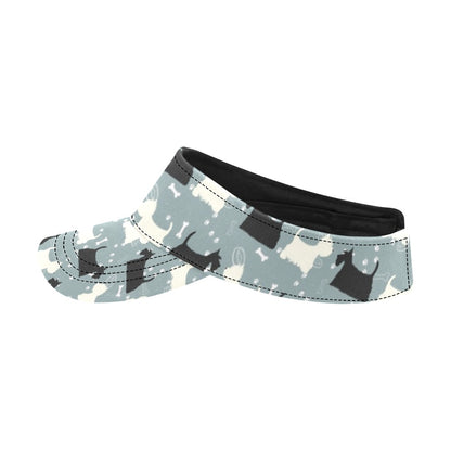 Scottish Terriers Print Design LKS301 Unisex Sun Visor