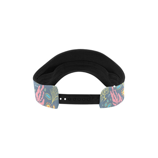 Seaweed Print Design LKS304 Unisex Sun Visor