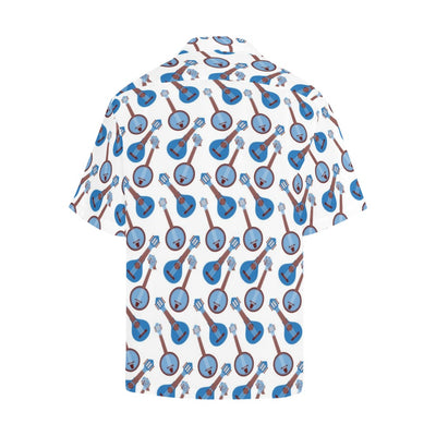 Banjo Print Design LKS401 Men's Men's Hawaiian Shirt