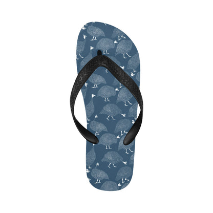 Guinea Fowl Print Design LKS401 Flip Flops