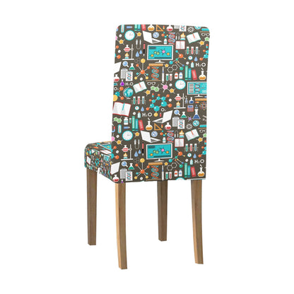 Science Print Design LKS303 Dining Chair Slipcover