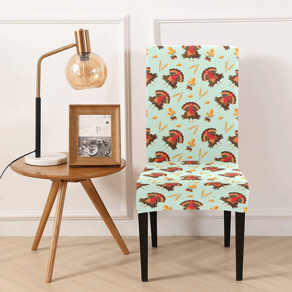 Thanksgiving Print Design LKS309 Dining Chair Slipcover