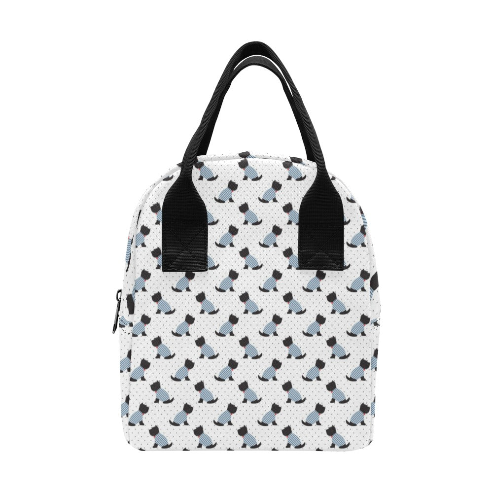 Scottish Terriers Print Design LKS3013 Insulated Lunch Bag