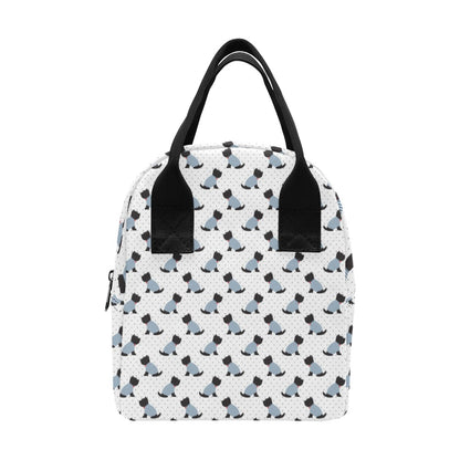 Scottish Terriers Print Design LKS3013 Insulated Lunch Bag
