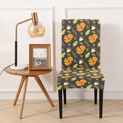 Squirrel Print Design LKS301 Dining Chair Slipcover