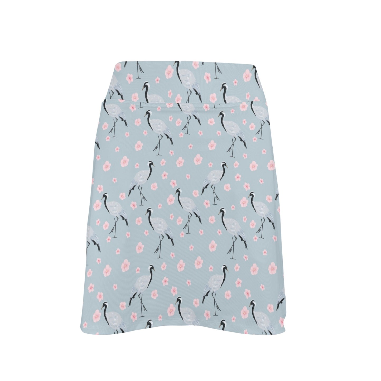 Sakura Bird Print Design LKS304 17" Golf & Pickleball Skort with Pockets