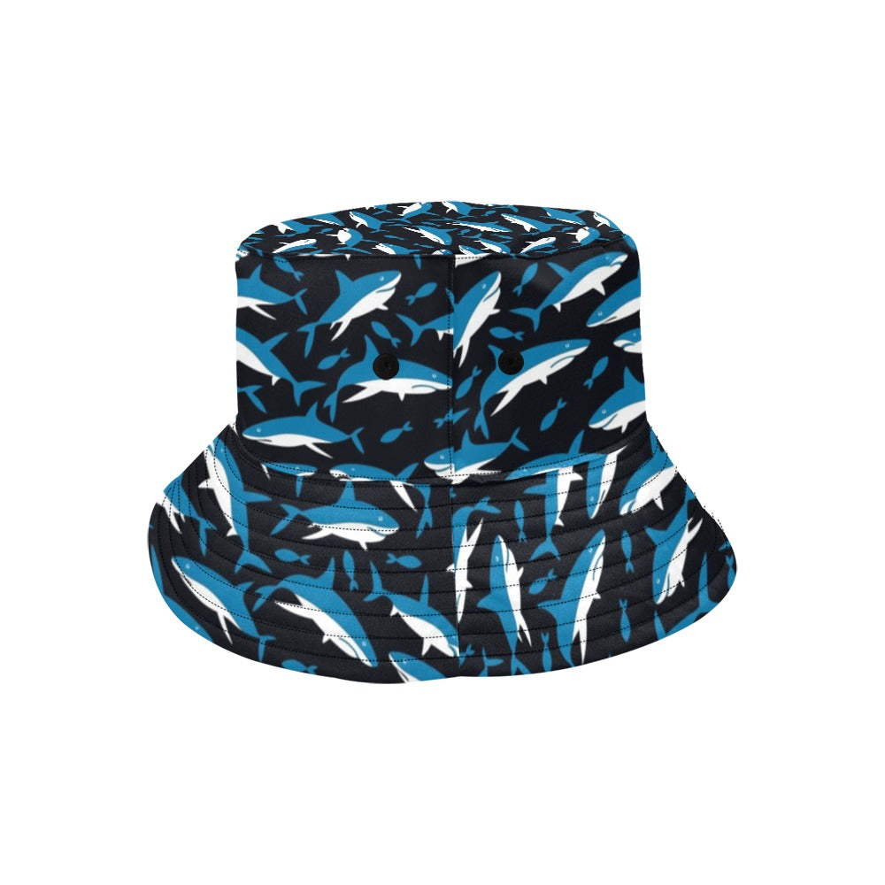 Shark Print Design LKS303 Unisex Bucket Hat