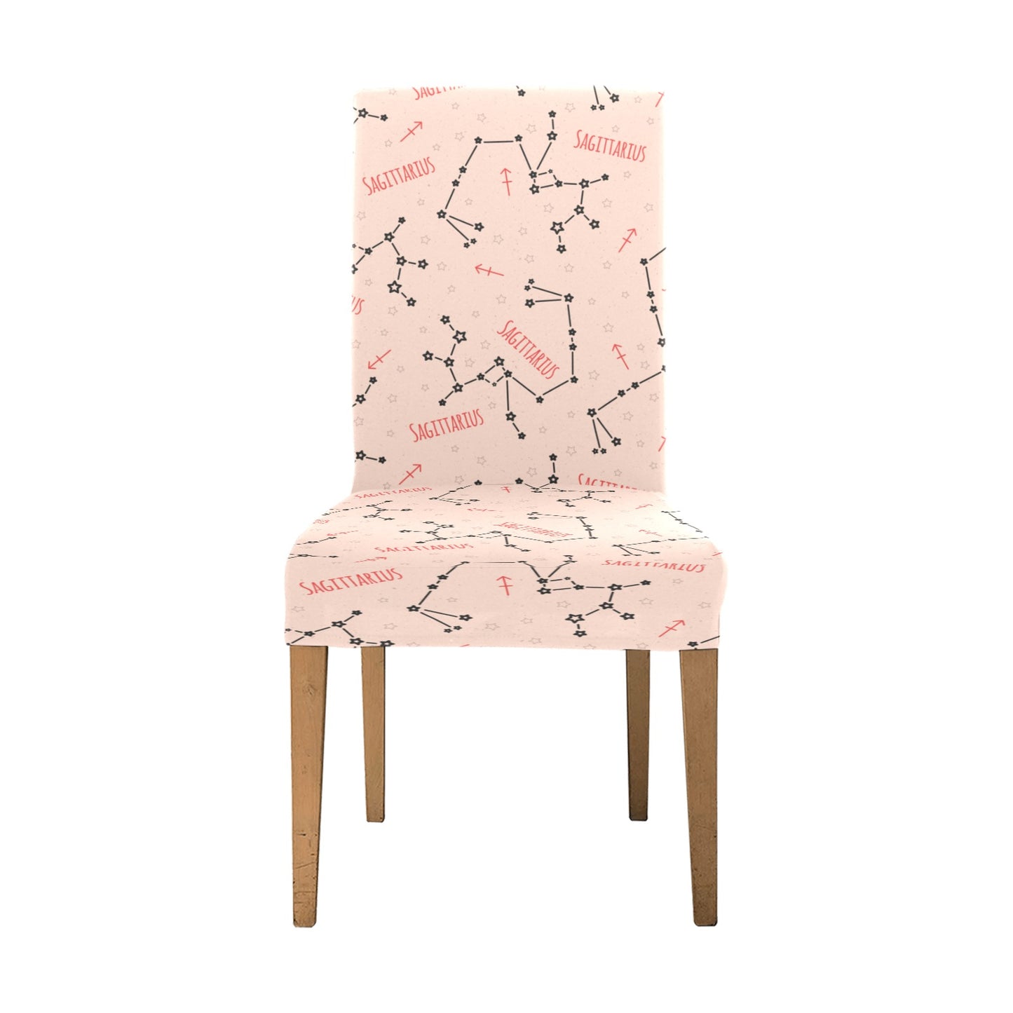 Sagittarius Star Print Design LKS302 Dining Chair Slipcover