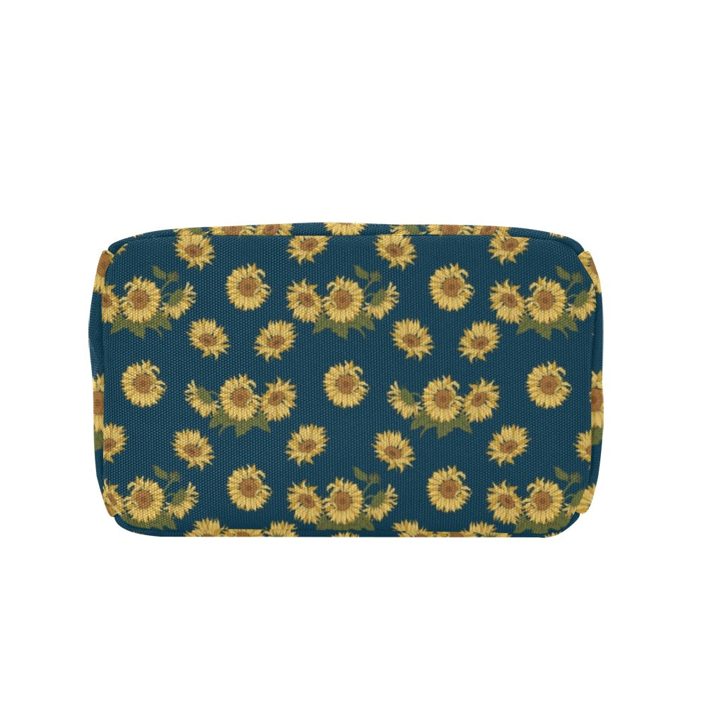 Sunflower Print Design LKS305 Insulated Lunch Bag
