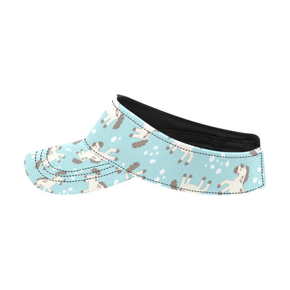 Horse Cute Print Design LKS306 Unisex Sun Visor