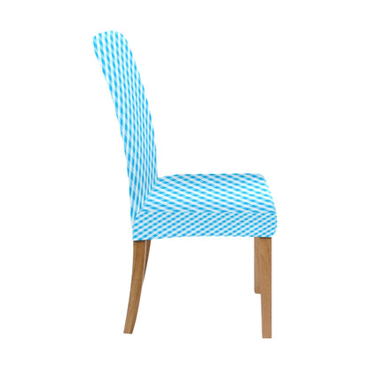Gingham Print Design LKS401 Dining Chair Slipcover