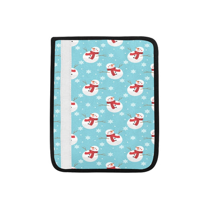 Snowman Print Design LKS304 Car Seat Belt Cover