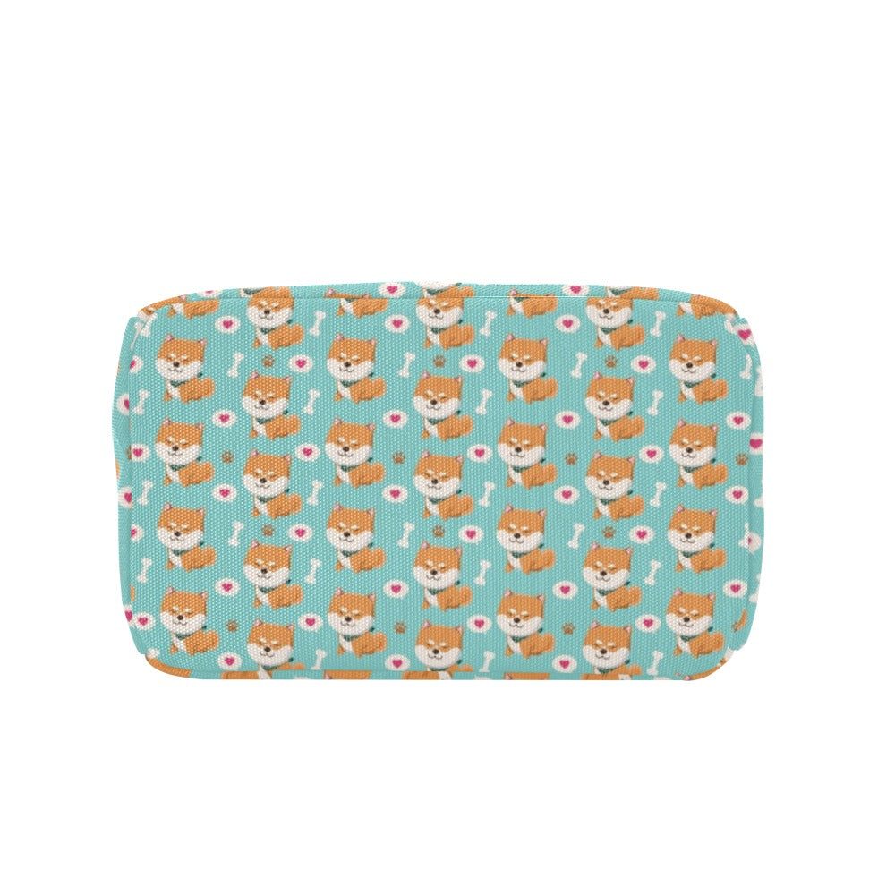 Shiba Inu Print Design LKS3013 Insulated Lunch Bag