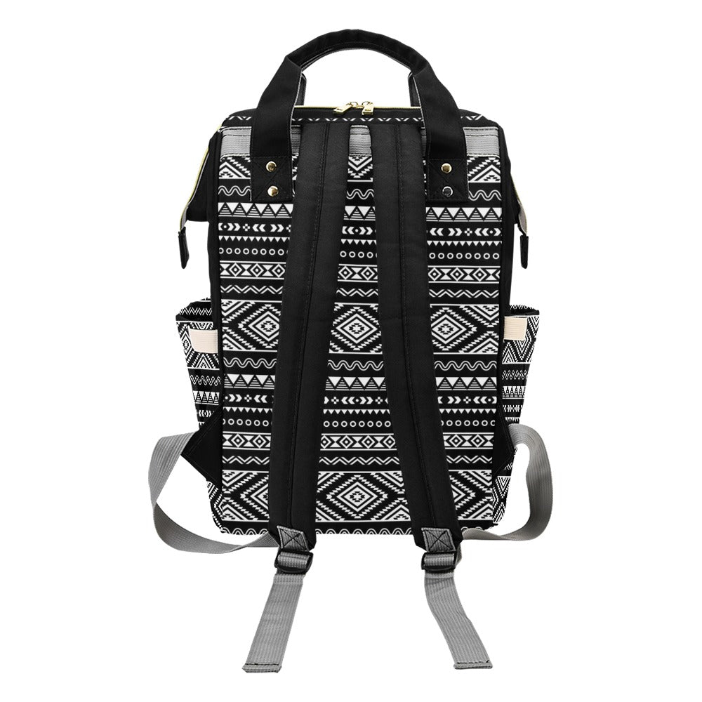 Tribal Pattern Print Design LKS301 Diaper Bag Backpack