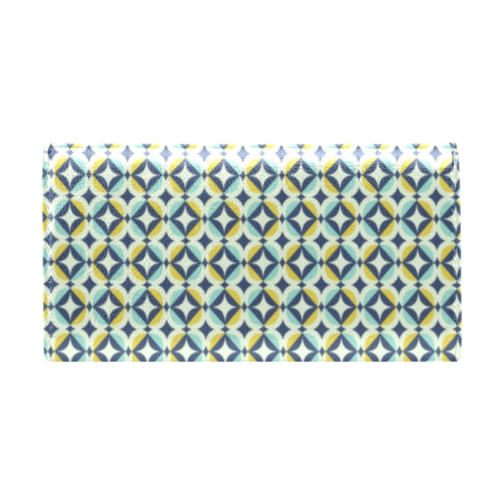 Swedish Design Pattern Women's Trifold Wallet