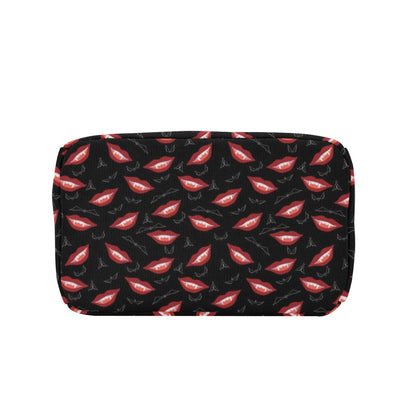 Vampire Lips Print Design LKS301 Insulated Lunch Bag