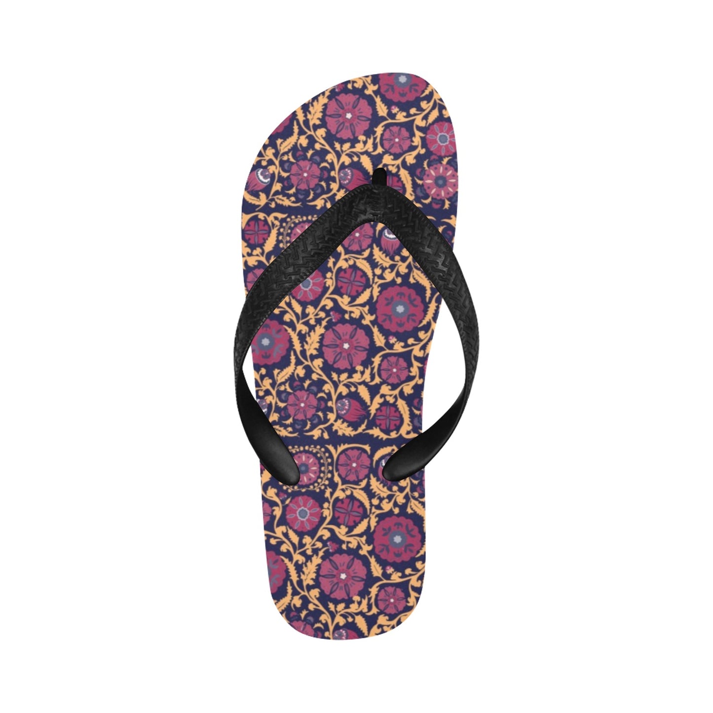 Suzani Print Design LKS303 Flip Flops