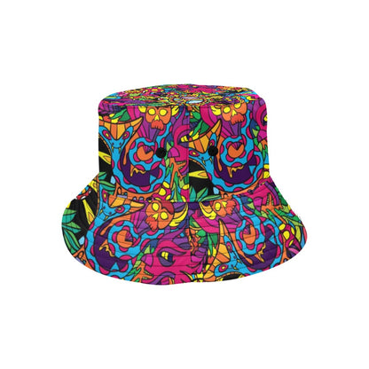 Trippy Print Design LKS304 Unisex Bucket Hat