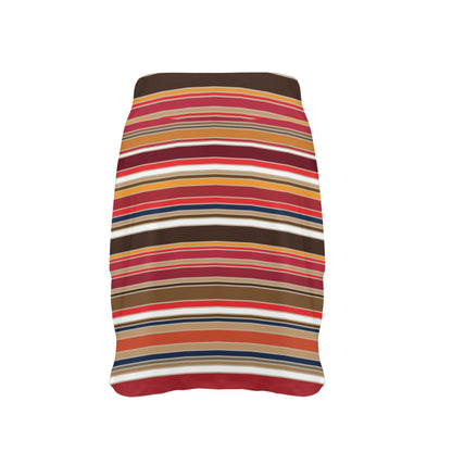 Serape Print Design LKS301 17" Golf & Pickleball Skort with Pockets