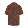 Aboriginal Print Design LKS403 Men's Men's Hawaiian Shirt