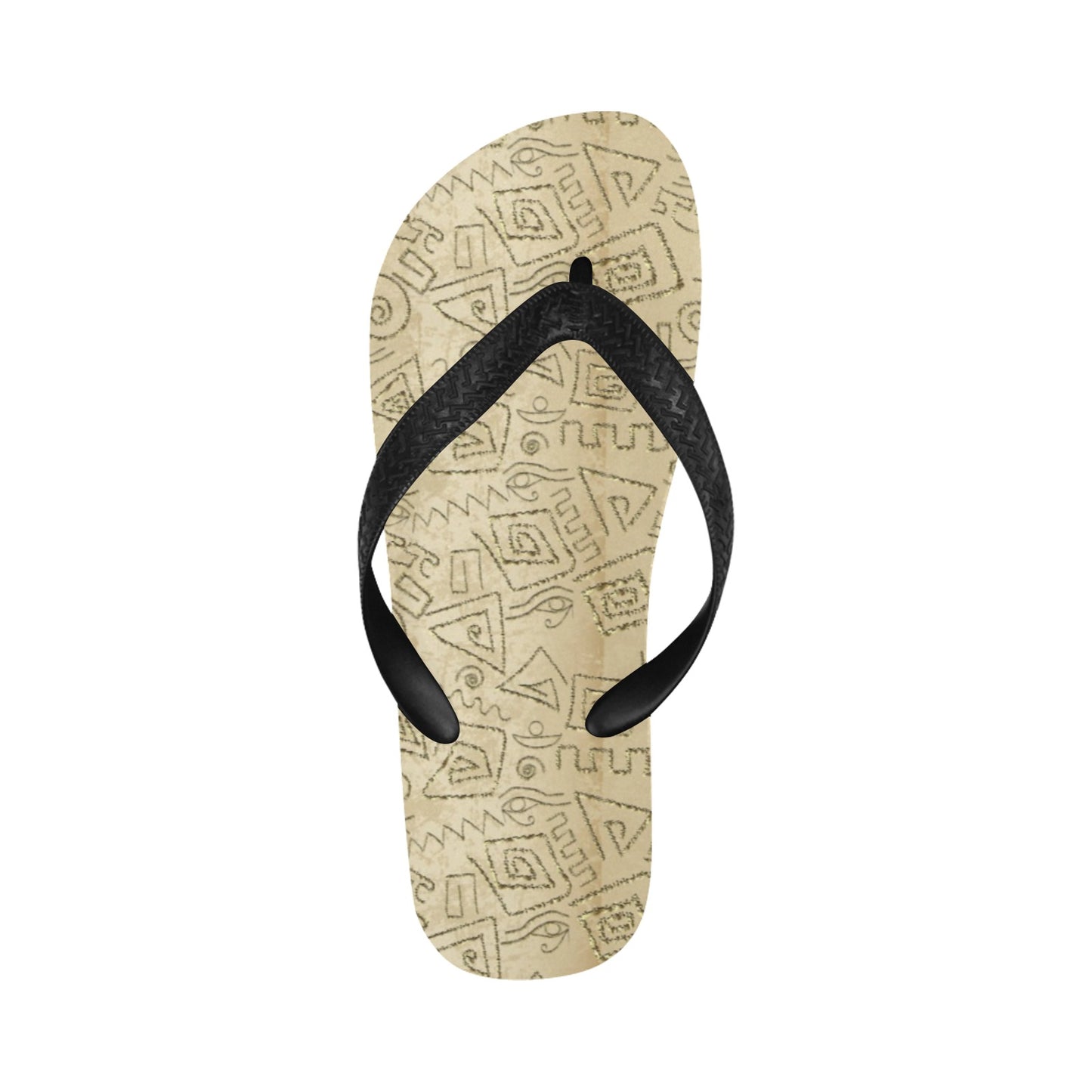 Ancient Greek Print Design LKS3013 Flip Flops