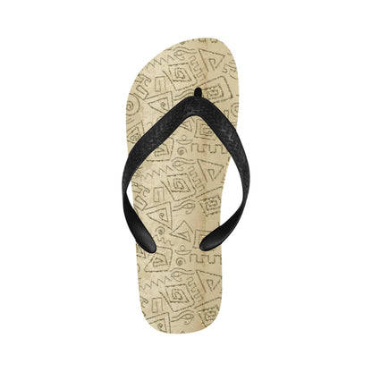 Ancient Greek Print Design LKS3013 Flip Flops