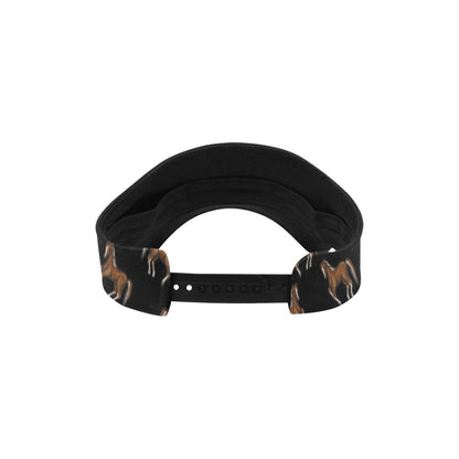 Horse Print Design LKS3010 Unisex Sun Visor