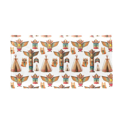 Totem Native Print Design LKS303 Women's Trifold Wallet