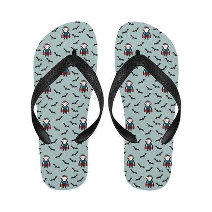 Vampire Print Design LKS304 Flip Flops