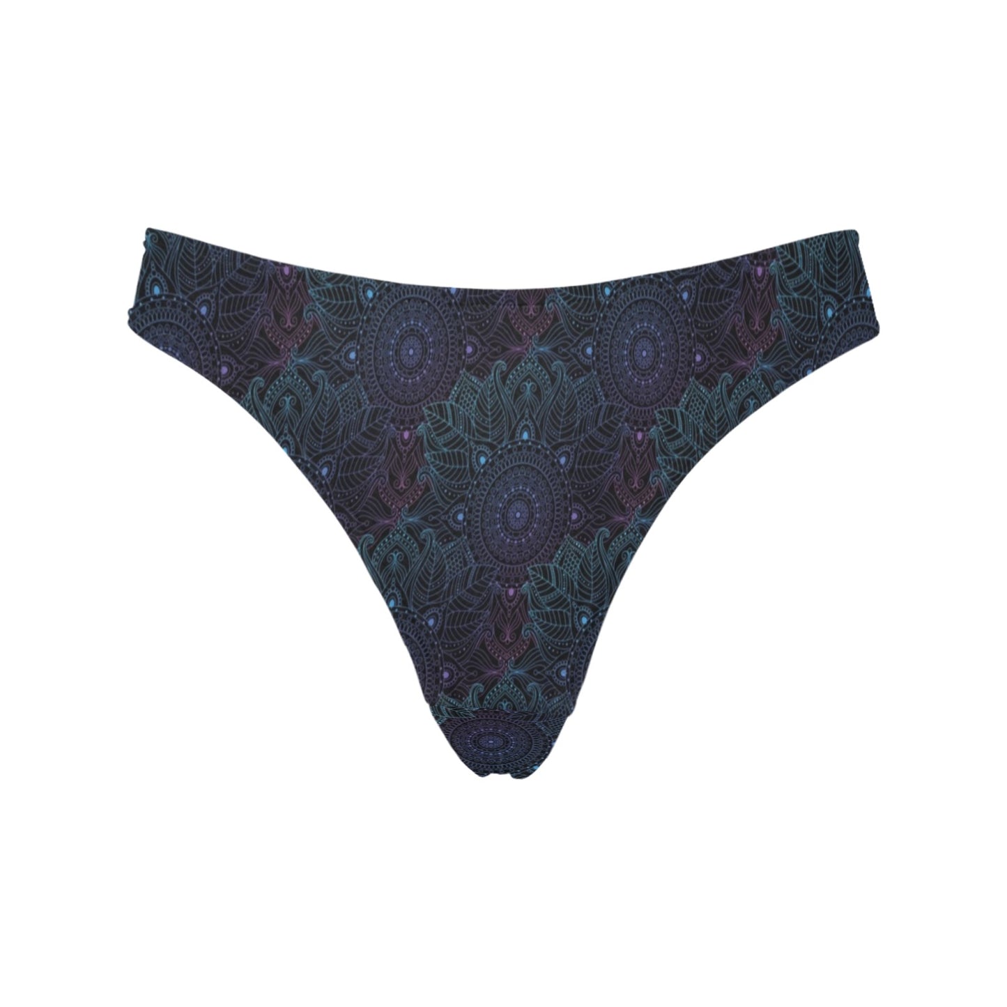 Boho Floral Mandala Women's Thongs