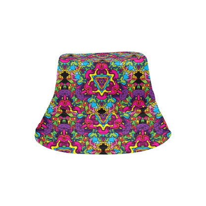 Trippy Print Design LKS303 Unisex Bucket Hat
