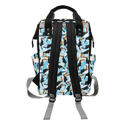 Toucan Print Design LKS303 Diaper Bag Backpack
