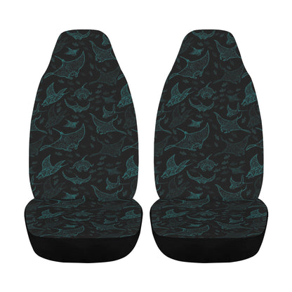 Manta Ray Print Design LKS402 Car Seat Covers