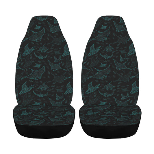 Manta Ray Print Design LKS402 Car Seat Covers