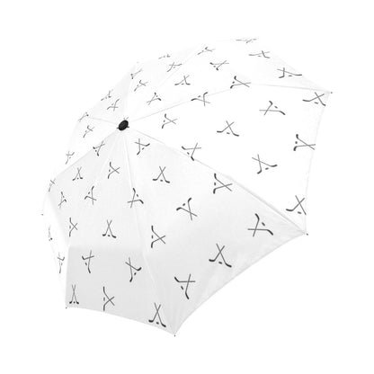 Hockey Print Design LKS304 Anti-UV Automatic Umbrella