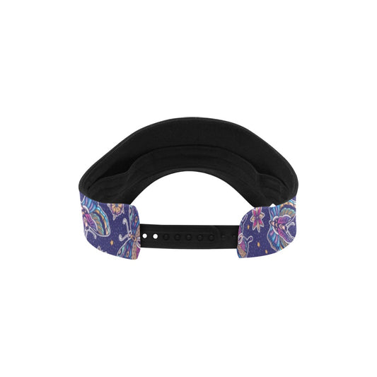 Butterfly Print Design LKS303 Unisex Sun Visor
