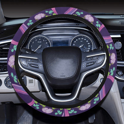 Harp Print Design LKS403 Steering Wheel Cover with Elastic Edge