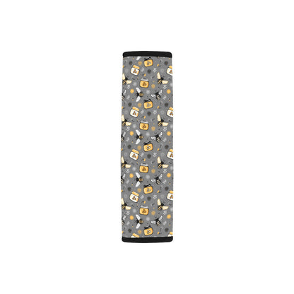 Honey Bee Print Design LKS301 Car Seat Belt Cover