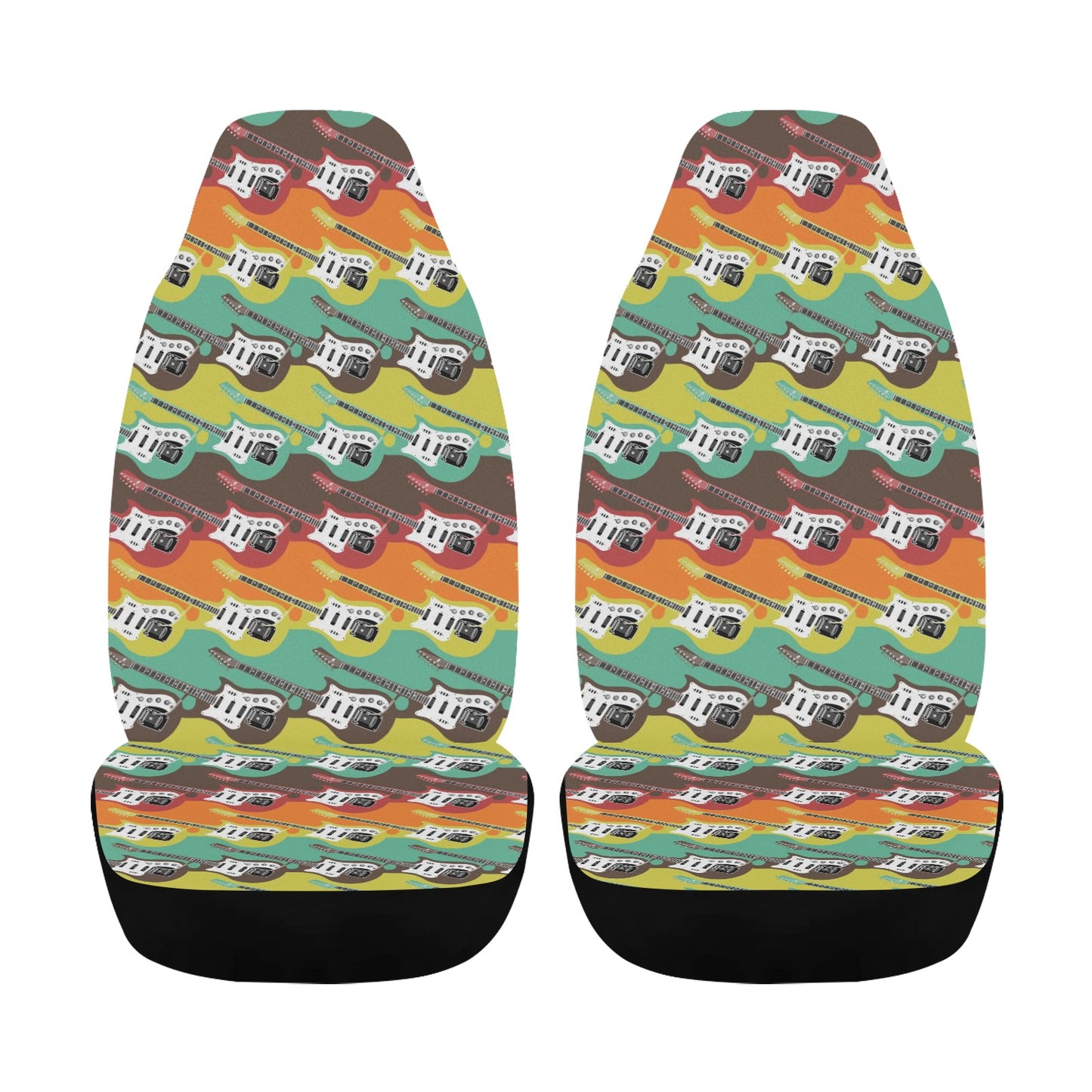 Electric Guitar Print Design LKS401 Car Seat Covers